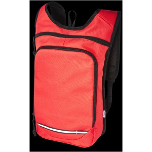 Trails GRS RPET outdoor backpack 6.5L, Red (Backpacks)