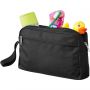 Transit toiletry bag, solid black