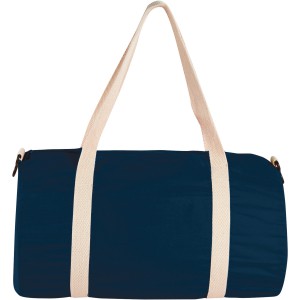 Cochichuate cotton barrel duffel bag, Navy (Travel bags)