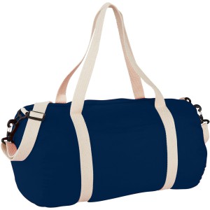 Cochichuate cotton barrel duffel bag, Navy (Travel bags)