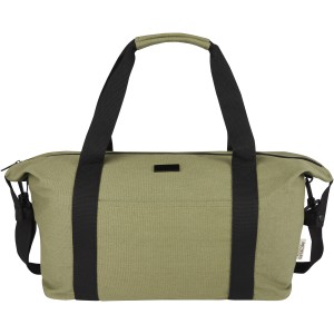 Joey GRS recycled canvas sports duffel bag 25L, Olive (Travel bags)