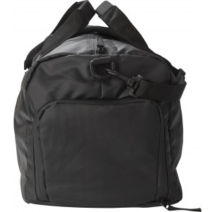 Polyester (600D) duffle bag Jaylen, black (Travel bags)
