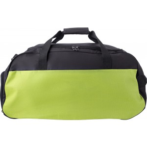 Polyester (600D) sports bag Connor, light green (Travel bags)