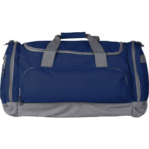 Polyester (600D) sports bag Lorenzo, blue (Travel bags)