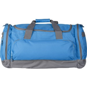 Polyester (600D) sports bag Lorenzo, light blue (Travel bags)