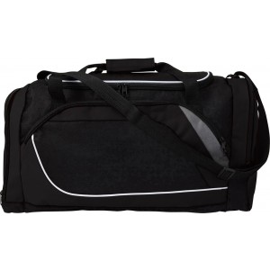 Polyester (600D) sports bag Ren, black (Travel bags)