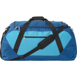 Polyester (600D) sports bag Winnie, dark blue/light blue (Travel bags)