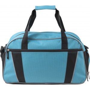 Polyester (600D) sports/travel bag, light blue (Travel bags)