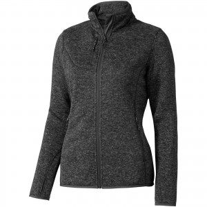 Tremblant ladies knit jacket, Heather Smoke (Pullovers)