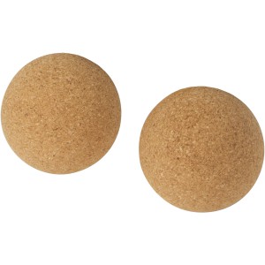 Trikona cork yoga ball, Natural (Sports equipment)