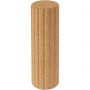 Trikona cork yoga roller, Natural