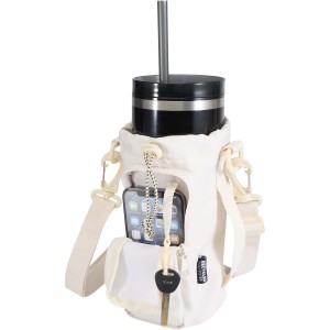Trip Aware<sup>™</sup> recycled travel bottle bag 2L, Off white <font size=1>[ENG]</font>