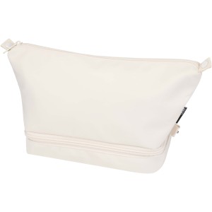 Trip Aware<sup>™</sup> recycled travel toiletry bag 6L, Off white <font size=1>[ENG]</font>