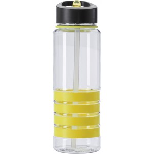 Trinkflasche 'Grip' aus Tritan, Gelb