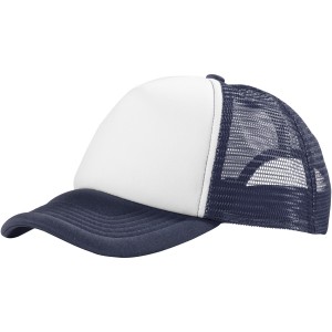 Trucker 5 panel cap, Navy, White (Hats)