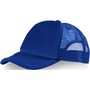 Trucker Kappe mit 5 Segmenten, royalblau, royalblau