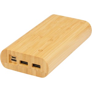 Tulda 20.000 mAh Powerbank aus Bambus, natur