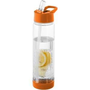 Tutti frutti 740 ml Tritan<sup>™</sup> Sportflasche mit Infuser, tra