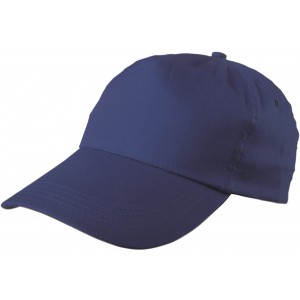 Baseballcap aus 100 % Baumwolle Lisa, Kobaltblau