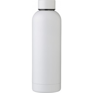Flasche aus recyceltem Edelstahl Isaiah, Wei