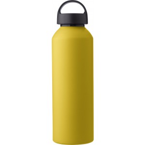 Recycelte Aluminium-Flasche Rory, Gelb