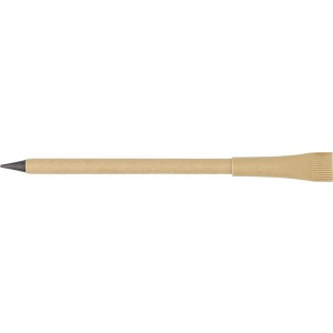Bleistift aus recyceltem Papier Nicolina, Braun