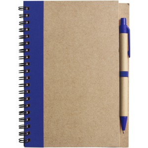 Notizbuch aus recyceltem Papier Stella, Blau