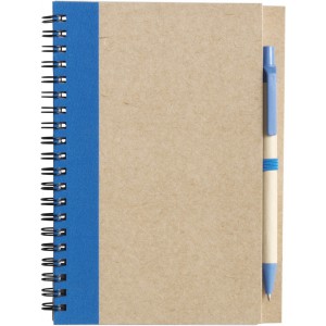 Notizbuch aus recyceltem Papier Stella, Hellblau