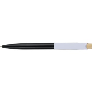 Recycled ABS ballpen Zian, black <font size=1>[ENG]</font>