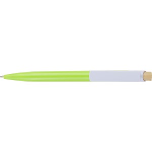 Recycled ABS ballpen Zian, lime <font size=1>[ENG]</font>