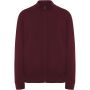 Ulan unisex full zip sweater, Garnet