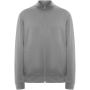 Ulan unisex full zip sweater, Marl Grey