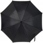 Umbrella with reflective border, black (4068-01CD)
