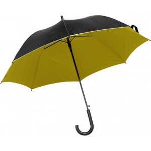 Polyester (190T) umbrella Armando, yellow (Umbrellas)