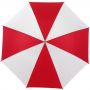 Polyester (190T) umbrella Russell, red/white