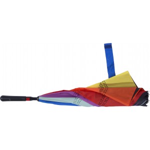 Pongee (190T) umbrella Daria, custom/multicolor (Umbrellas)