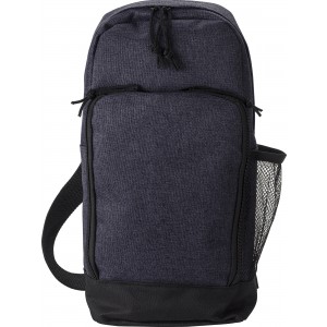 Polyester (600D) Kreuz Umhängetasche Brandon, Grau