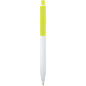 Unica recycled plastic ballpoint pen (blue ink), Lime green <font size=1>[ENG]</font>