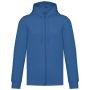 UNISEX FULL ZIP HOODIE, Light Royal Blue