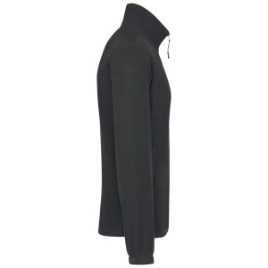 UNISEX MICROFLEECE ELASTICATED JACKET, Dark Grey (Jackets)