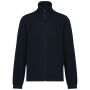 UNISEX MICROFLEECE ELASTICATED JACKET, Navy