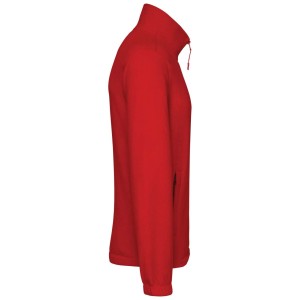 UNISEX MICROFLEECE ELASTICATED JACKET, Red (Jackets)