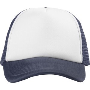 Trucker 5 panel cap, Navy, White (Hats)