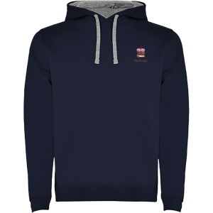 Urban kids hoodie, Navy Blue, Marl Grey (Pullovers)