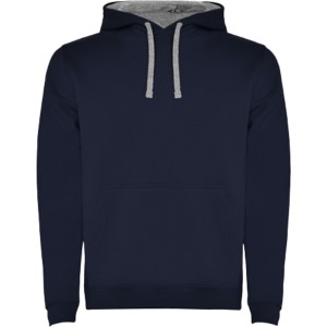 Urban kids hoodie, Navy Blue, Marl Grey (Pullovers)