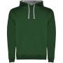 Urban men's hoodie, Bottle green, Marl Grey