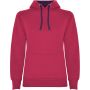 Urban women's hoodie, Rossette, Purple