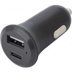 USB-C car charger, black (8156-01)