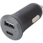 USB-C car charger, grey (8156-03)
