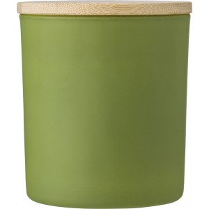 Glaskerze Lucas, Grn